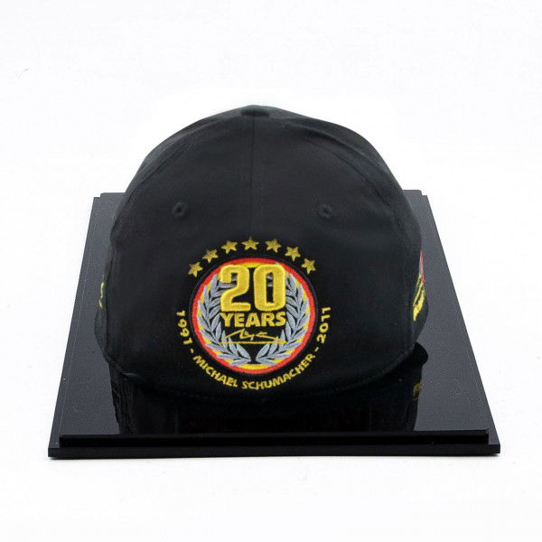 Michael Schumacher Personal Cap 20 Jahre Formel 1 Schwarze Edition