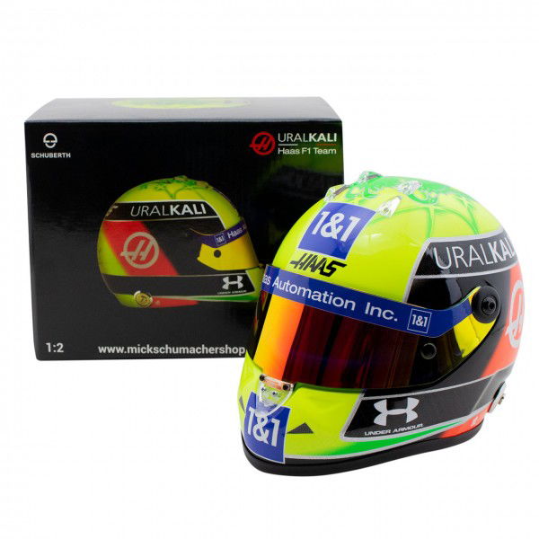 Mick Schumacher Miniaturhelm 2021 1:2