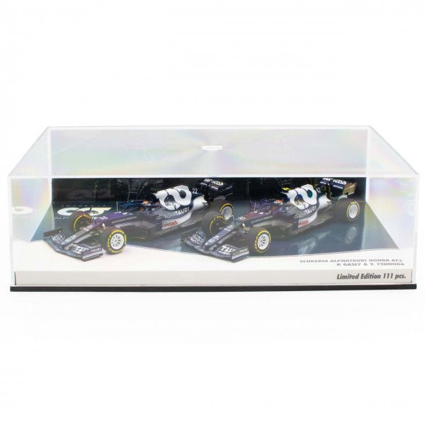 Scuderia AlphaTauri Honda 2021 AT02 Gasly / Tsunoda double set Limited Edition 1/43