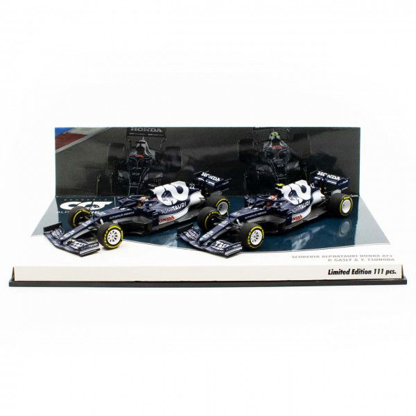 Scuderia AlphaTauri Honda 2021 AT02 Gasly / Tsunoda double set