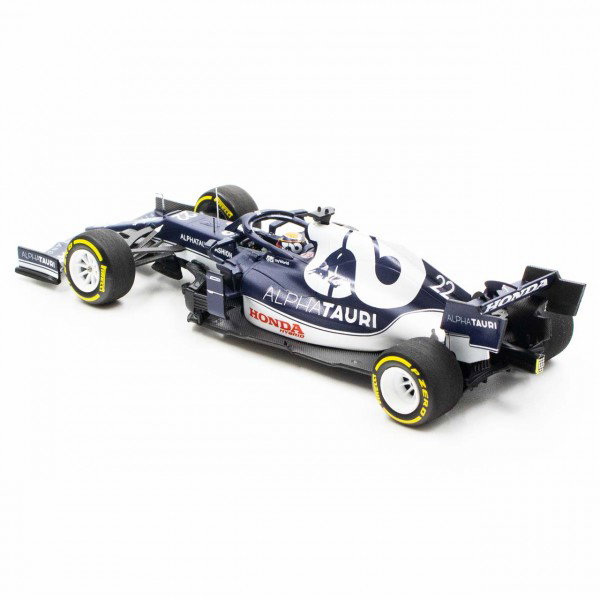 Yuki Tsunoda Scuderia AlphaTauri Honda AT02 Fórmula 1 GP de Bahrein 2021 Edición limitada 1/43