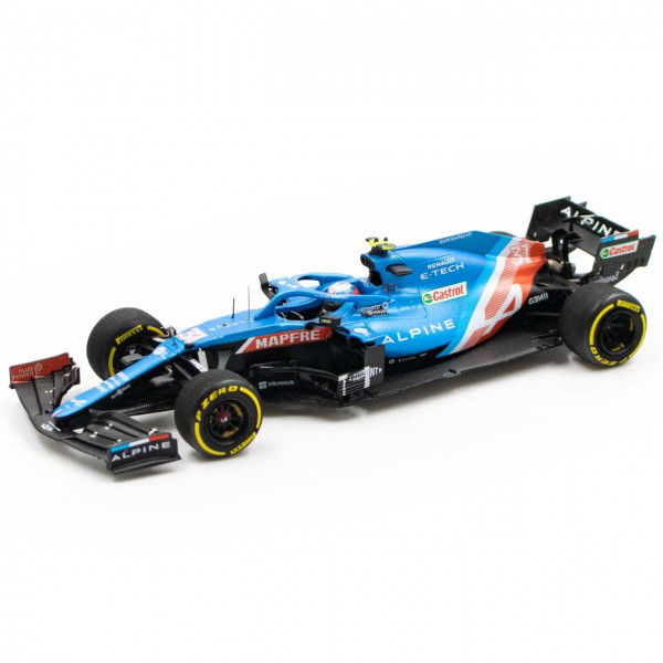Alpine F1 Team 2021 A521 Alonso / Ocon Doppel-Set Limitierte Edition 1:43