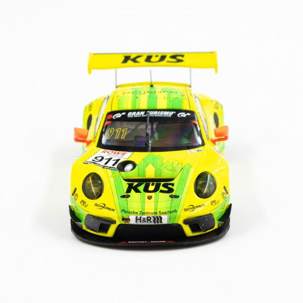 ミニカー MantheyRacing Porsche 911 GT3 RSR 2009 1/43 Spark Manthey Racing Porsche 911 GT3 RSR 2009 #1 Yellow Green