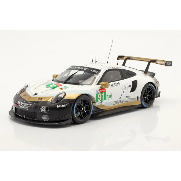 Porsche 911 (991) RSR #91 24h Le Mans 2019 Lietz, Bruni, Makowiecki 1:18