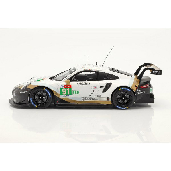 Porsche 911 (991) RSR #91 24h Le Mans 2019 Lietz, Bruni, Makowiecki 1:18