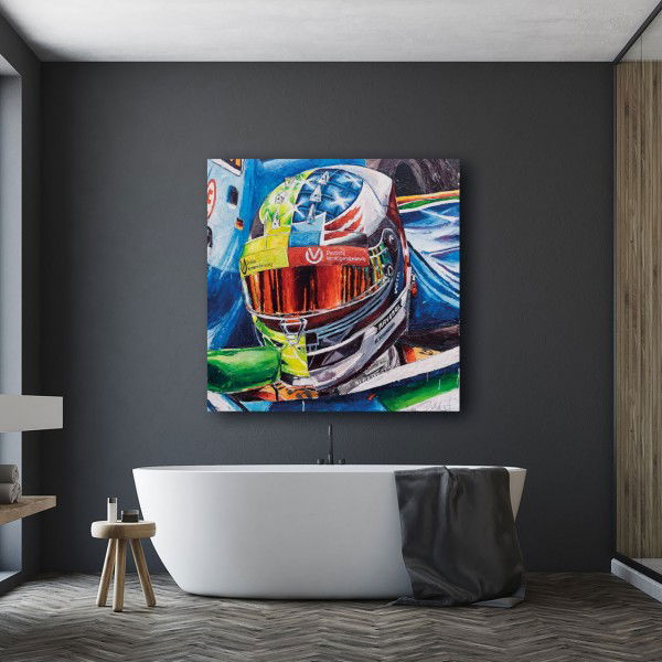 Opera d'arte Mick Schumacher Demo Run Spa 2017 #0067