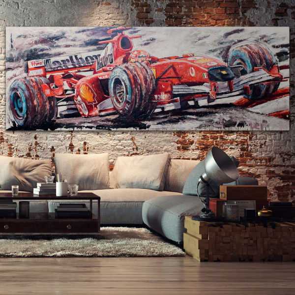 Obra de arte Michael Schumacher GP de Bahrein 2005 #0066