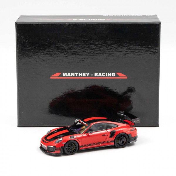 Manthey-Racing Porsche 911 GT2 RS MR 2018 Rekordrunde Nordschleife 1:43 rot