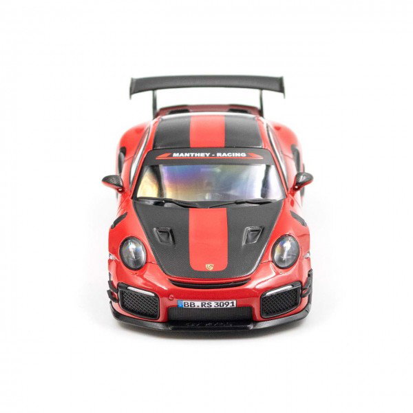 Manthey-Racing Porsche 911 GT2 RS MR 2018 Vuelta récord Nordschleife 1/43 rojo