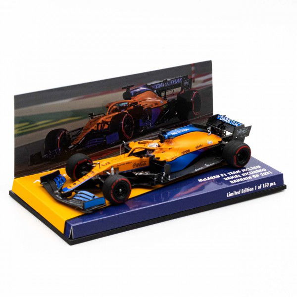 Daniel Ricciardo McLaren F1 Team MCL35M Formel 1 Bahrain GP 2021 1:43