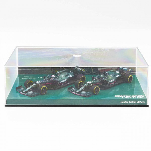 Aston Martin Cognizant F1 Team 2021 AMR21 Vettel / Stroll 1:43