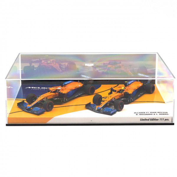 McLaren F1 Team 2021 MCL35M Ricciardo / Norris Doppel-Set 1:43