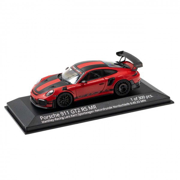 Manthey-Racing Porsche 911 GT2 RS MR 2018 Vuelta récord Nordschleife 1/43 rojo