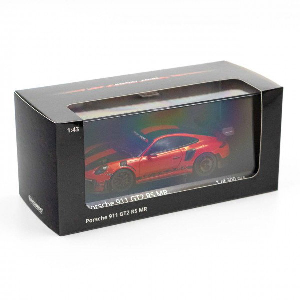 Manthey-Racing Porsche 911 GT2 RS MR 2018 Rekordrunde Nordschleife 1:43 rot