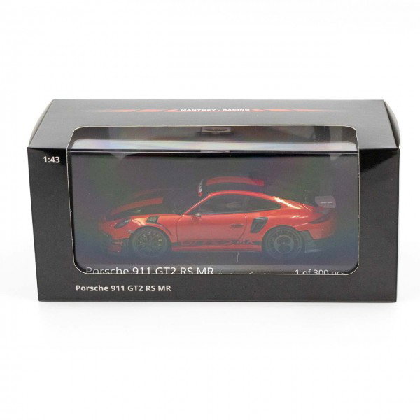 Manthey-Racing Porsche 911 GT2 RS MR 2018 Vuelta récord Nordschleife 1/43 rojo