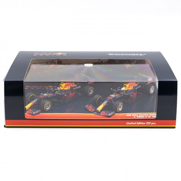 Red Bull Racing Honda 2021 RB16B Pérez / Verstappen Doppel-Set 1:43