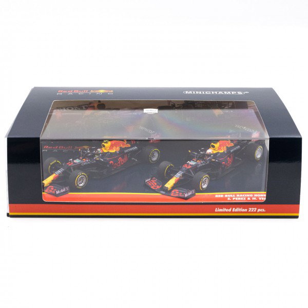 Red Bull Racing Honda 2021 RB16B Pérez / Verstappen Doppel-Set 1:43