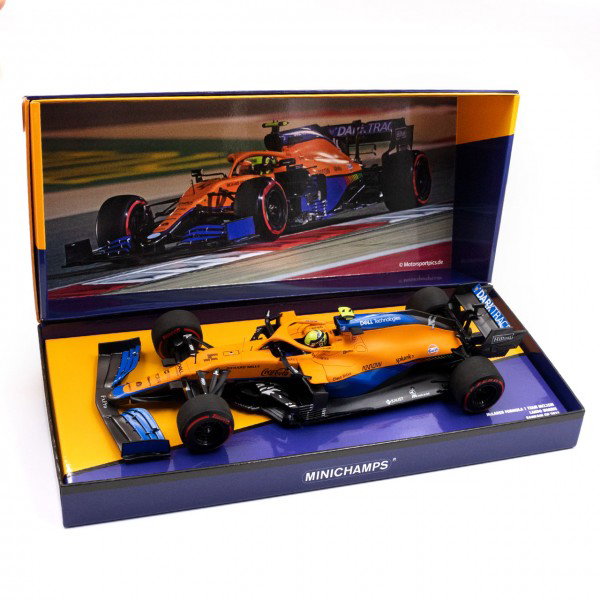 Lando Norris McLaren F1 Team MCL35M Formel 1 Bahrain GP 2021 1:18