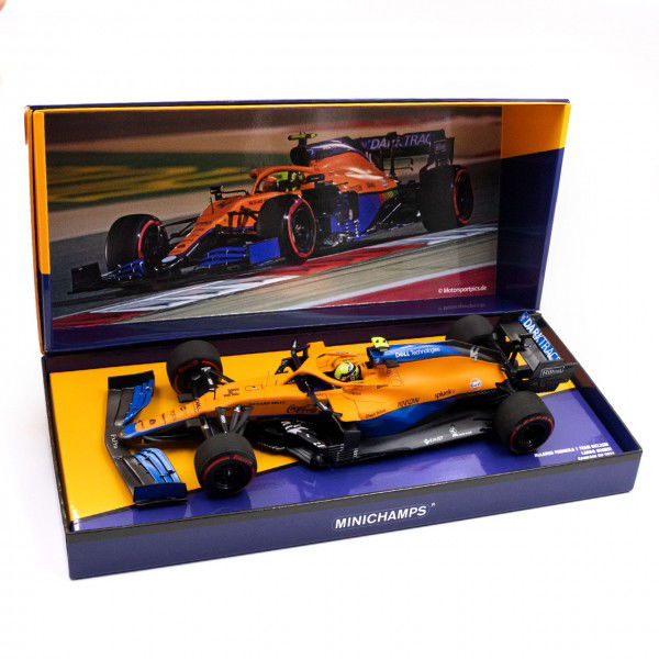 Lando Norris McLaren F1 Team MCL35M Formula 1 Bahrain GP 2021