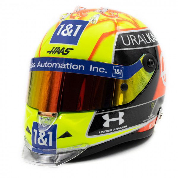 Mick Schumacher casco in miniatura 2021 Versione R 1/2