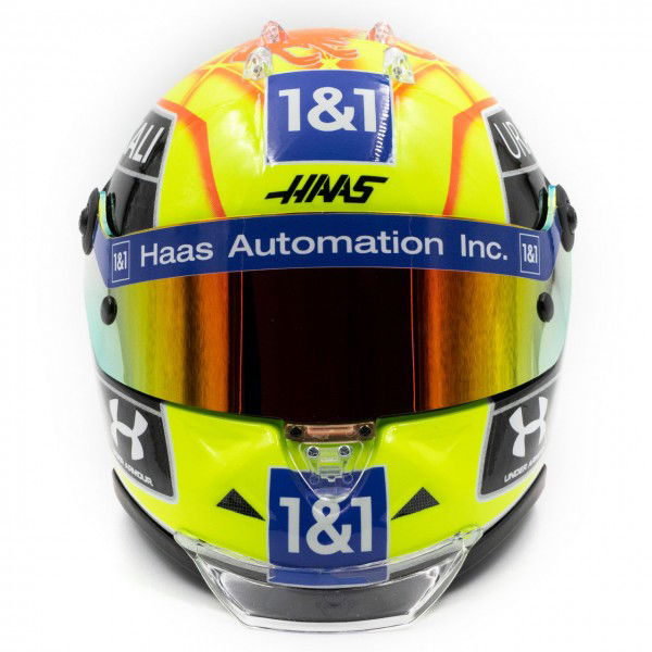 Mick Schumacher Miniaturhelm 2021 Version R 1:2
