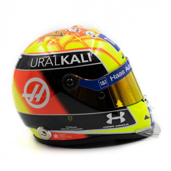 Mick Schumacher Miniaturhelm 2021 Version R 1:2