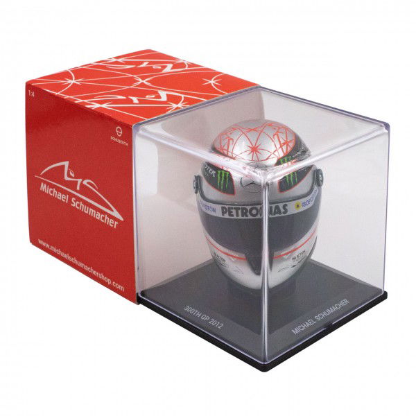 Michael Schumacher Platinum Helmet Spa 300 GP 2012 1/4