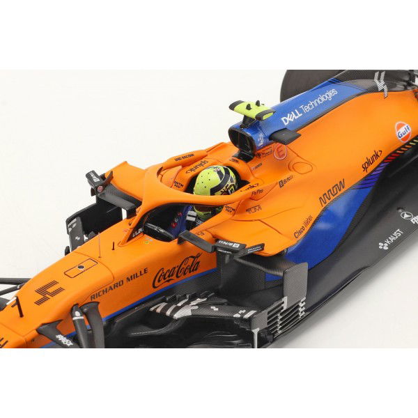 Lando Norris McLaren F1 Team MCL35M Formula 1 Bahrain GP 2021 1/18