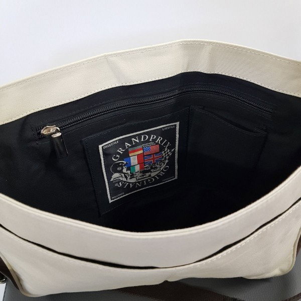 Gulf Silverstone borsa naturale