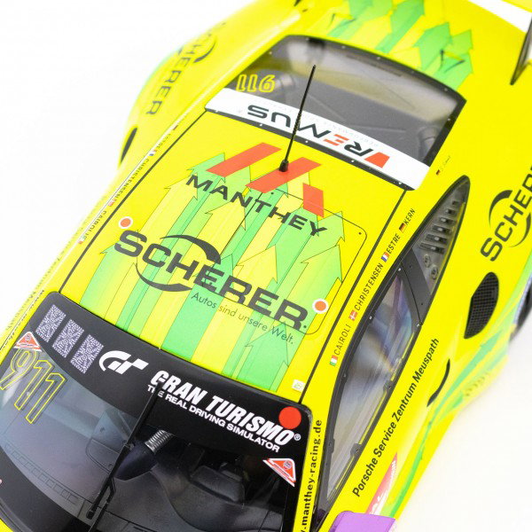 Manthey-Racing Porsche 911 GT3 R - 2021 Vincitore della 24h del Nürburgring #911 1/18