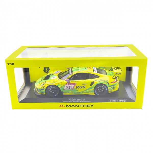 Manthey-Racing Porsche 911 GT3 R - 2021 Sieger 24h Rennen Nürburgring #911 1:18