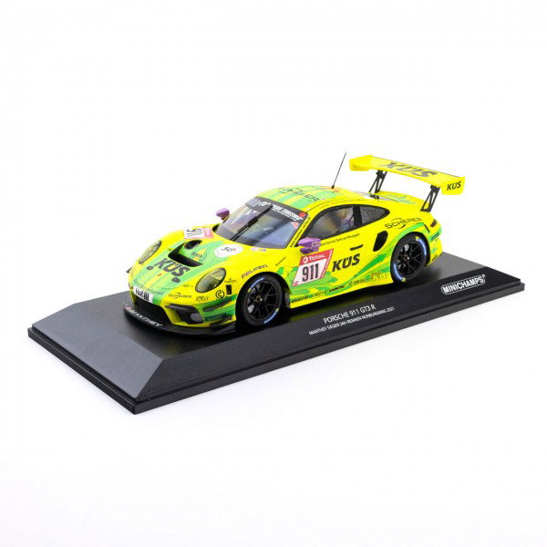 Manthey-Racing Porsche 911 GT3 R - 2021 Vainqueur de la course de 24h du Nürburgring #911 1/18