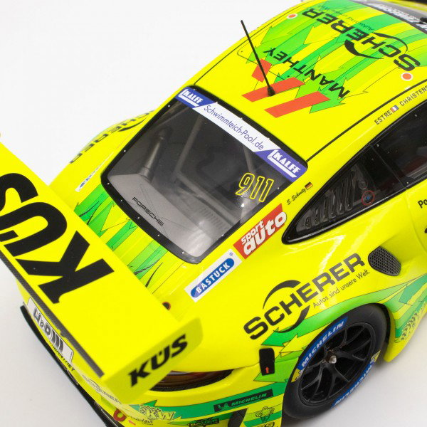 Manthey-Racing Porsche 911 GT3 R - 2021 Vincitore NLS 7 del Nürburgring #911 1/18 Collector Edition