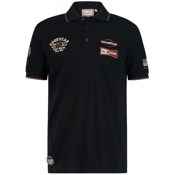 Goodyear Poloshirt Watkins black