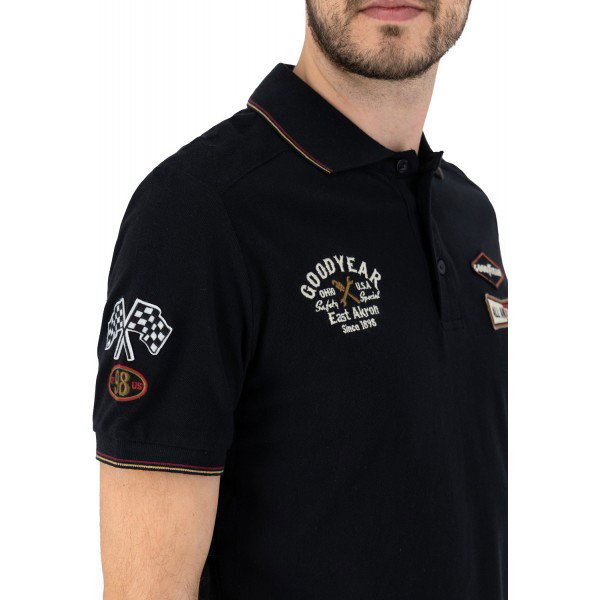 Goodyear Poloshirt Watkins black