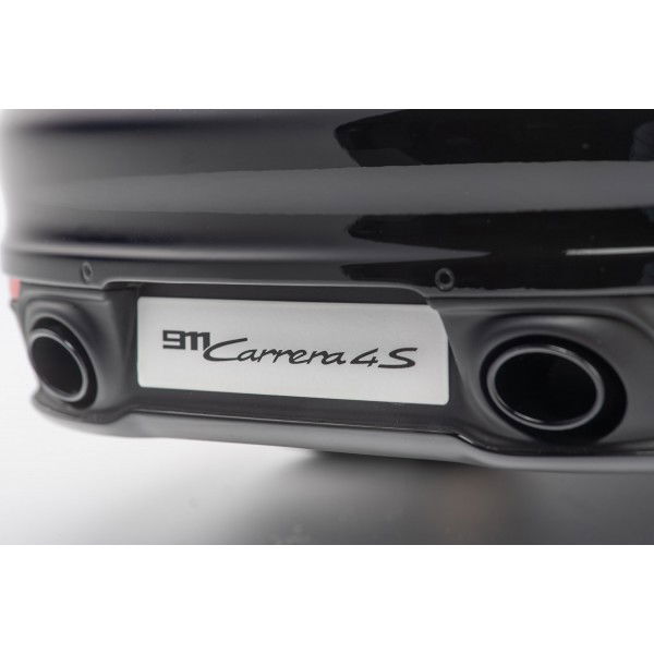 Porsche 911 (992) Carrera 4S - 2020 - Negro profundo metálico 1/8