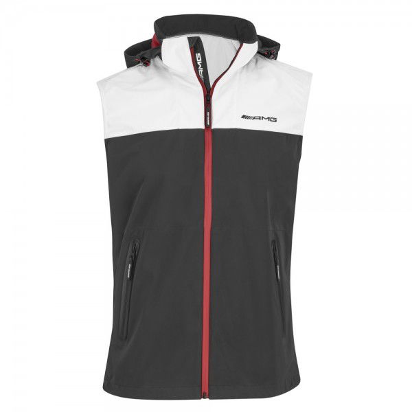 AMG Gilet black/white