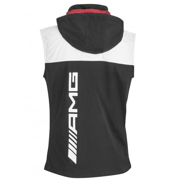 AMG Gilet noir/blanc