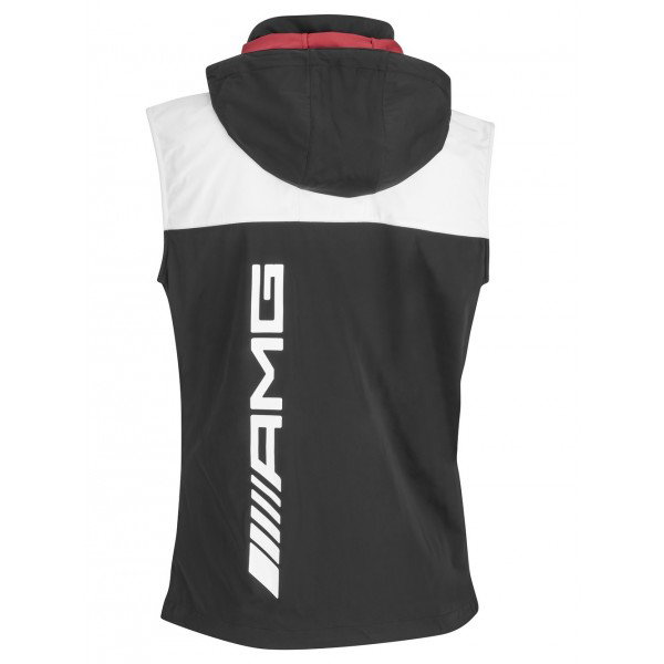 AMG Weste schwarz/weiß