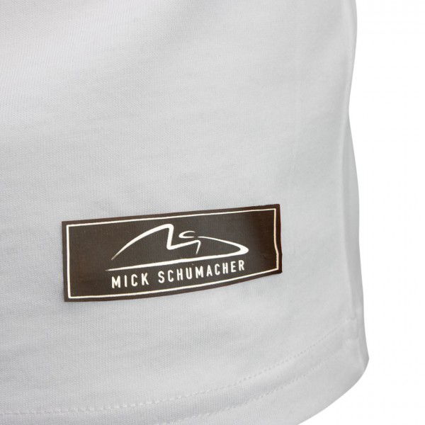 Mick Schumacher Camiseta Speed Logo blanco