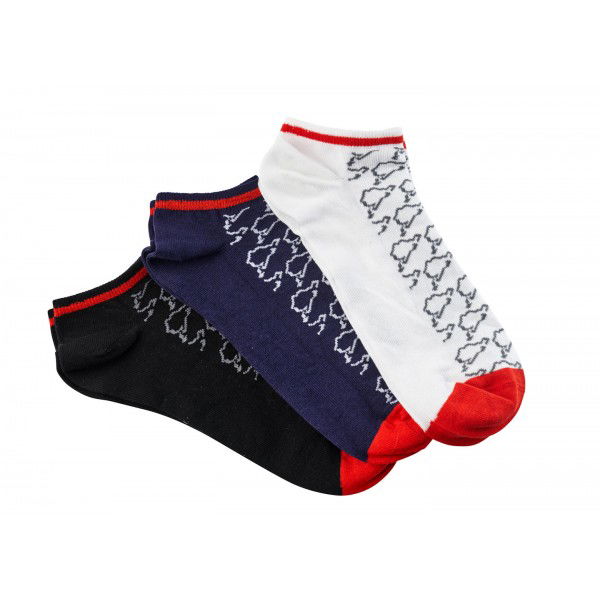 Nürburgring Sneaker Socken Dreierpack