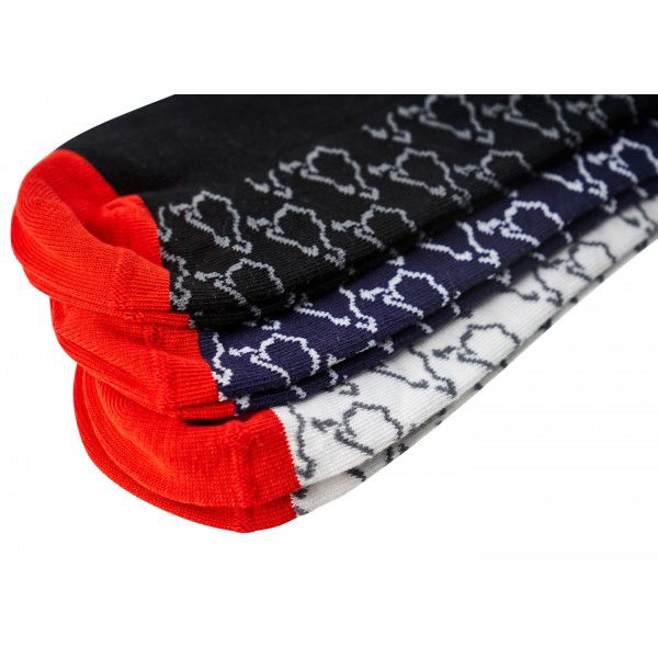 Nürburgring Sneaker Socken Dreierpack