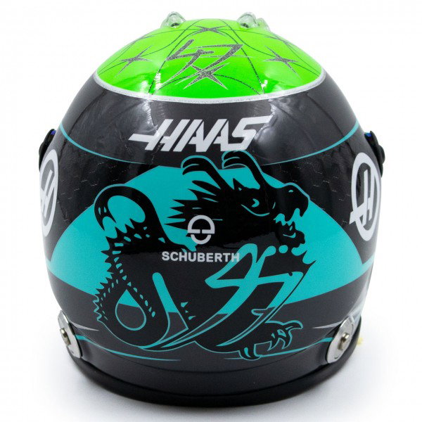 Mick Schumacher casco in miniatura 2022 1/2