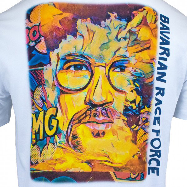 Maximilian Götz T-Shirt Bavarian Race Force blanc