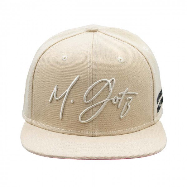 Maximilian Götz Casquette Signature Flat Brim sable