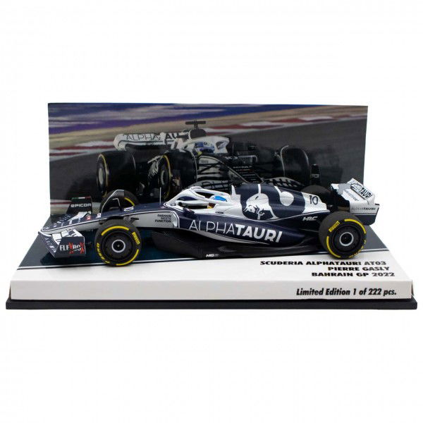 Pierre Gasly Scuderia AlphaTauri AT03 Formel 1 Bahrain GP 2022 1:43