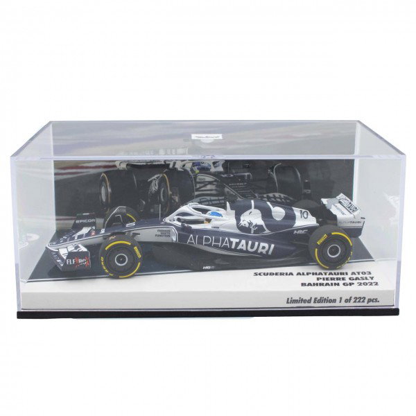 Pierre Gasly Scuderia AlphaTauri AT03 Formel 1 Bahrain GP 2022 1:43