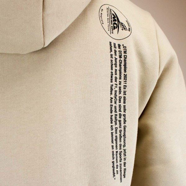 Maximilian Götz Kapuzenpullover Signature sand