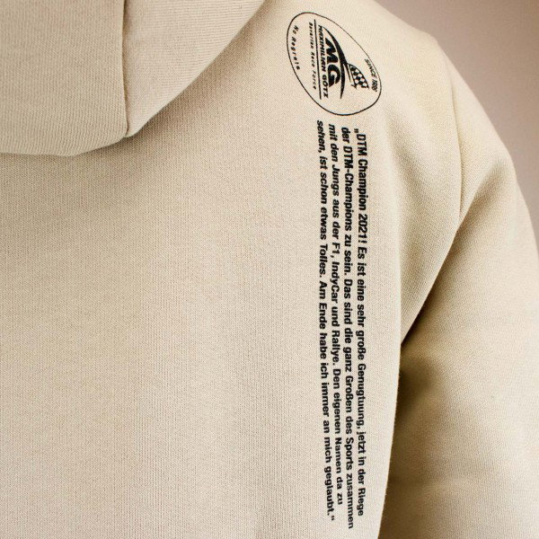 Maximilian Götz Sweat à capuche Signature sable