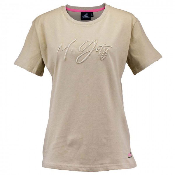 Maximilian Götz T-Shirt femme Signature sable